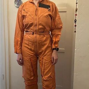 Vietnam Coveralls "Flying Indian Orange" Type II Spec No. MIL-C-5390F (WEP)